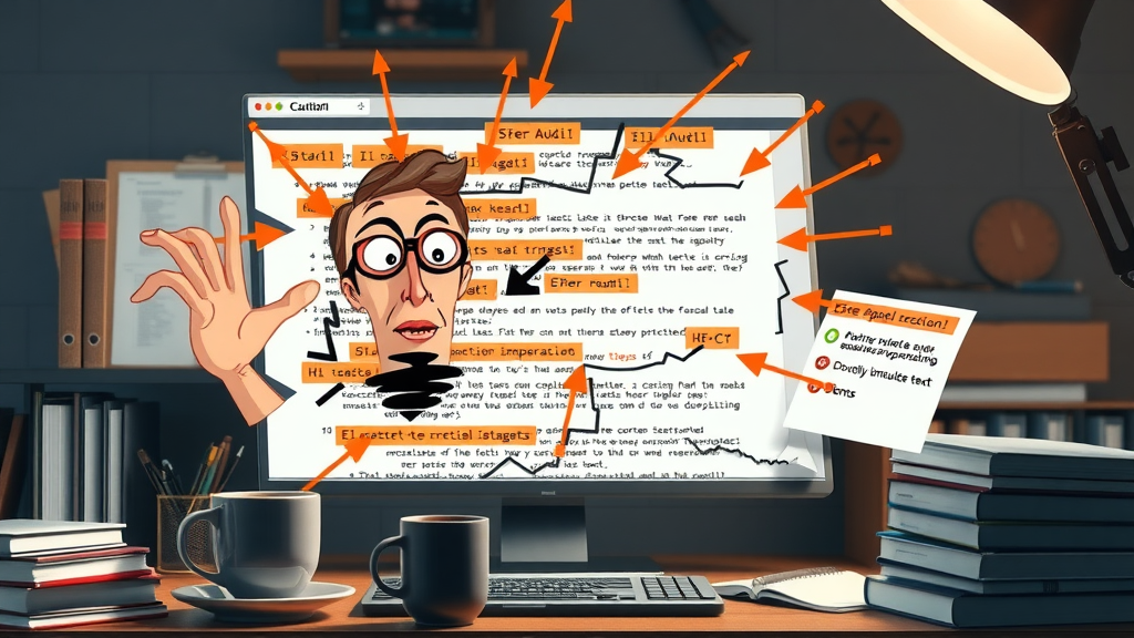 chaotic web page multiple h1 tags broken heading hierarchy heading tag audit