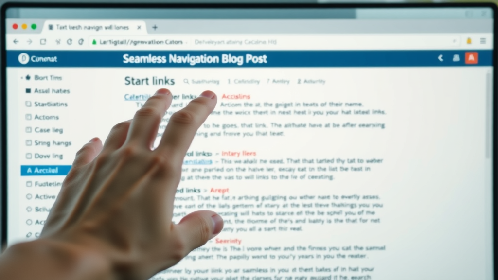 contextual and navigational internal links visual example