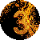 Golden number 3 with a clean, no background design.